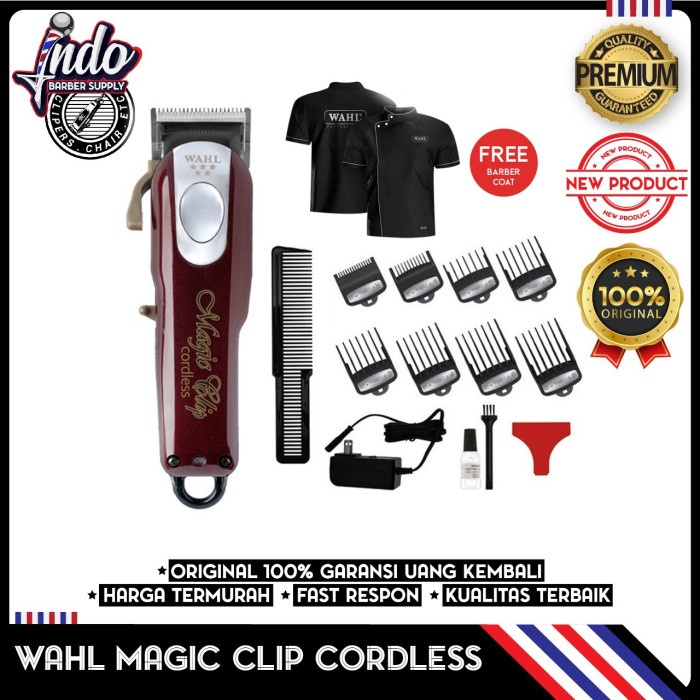 WAHL CORDLESS MAGIC CLIP USA / CLIPPER MAGICCLIP / WAHL CLIPPER