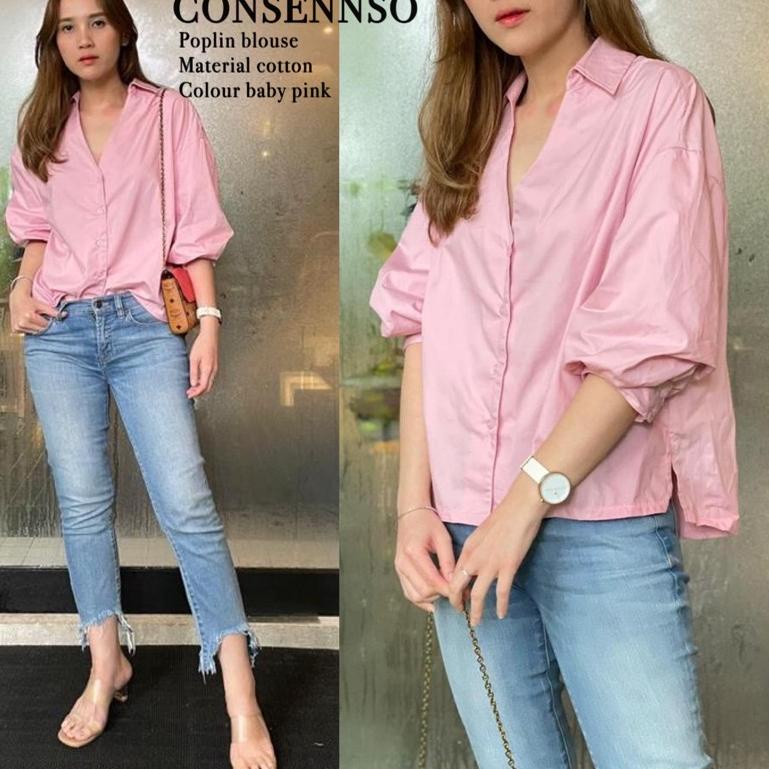 BOOMING CONSENNSO poplin shirt /