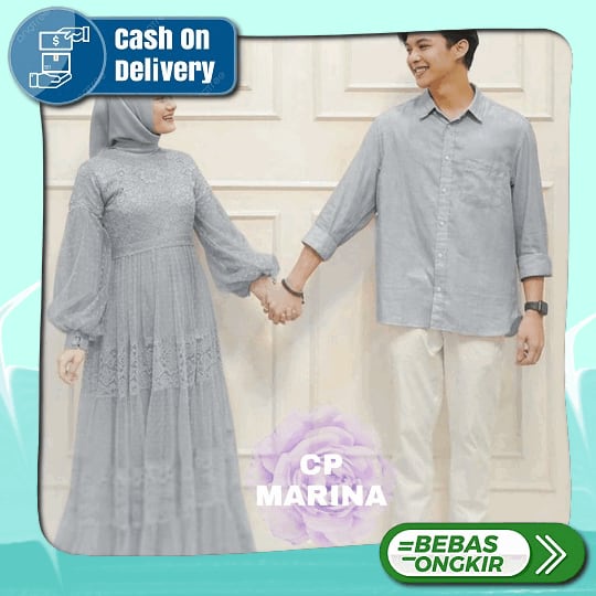 Azra & Ayaz Couple By Zizara Azra Dress Zizara Ayaz Kemko Zizara Seragam Couple Lebaran Zizara Sarim