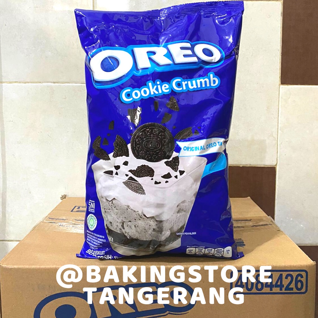 

Oreo Cookie Crumb 1 kg | Penghias kue crumble