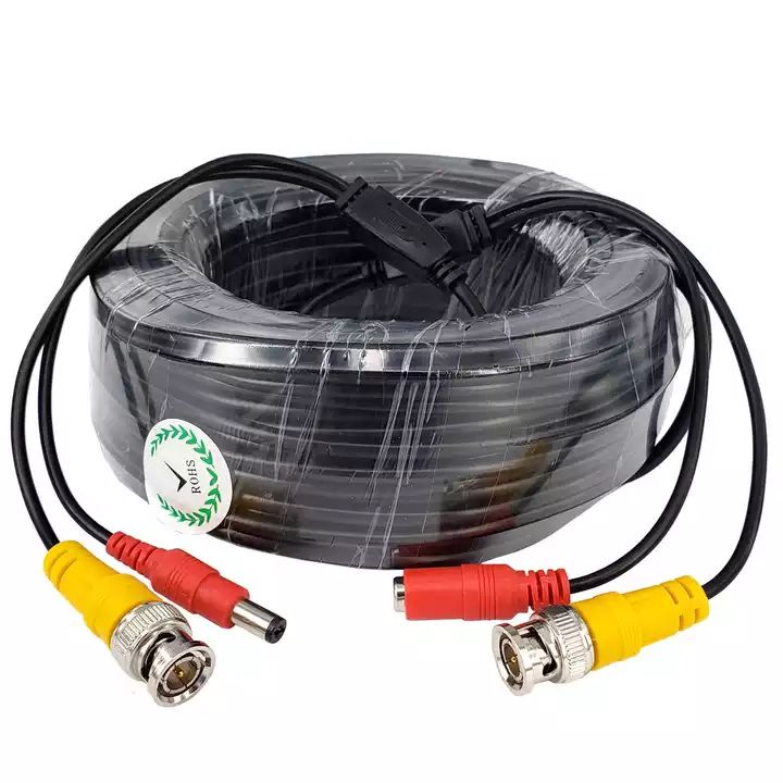 Kabel CCTV 10M 10 Meter Coaxial BNC Plus Power Berikut Jack