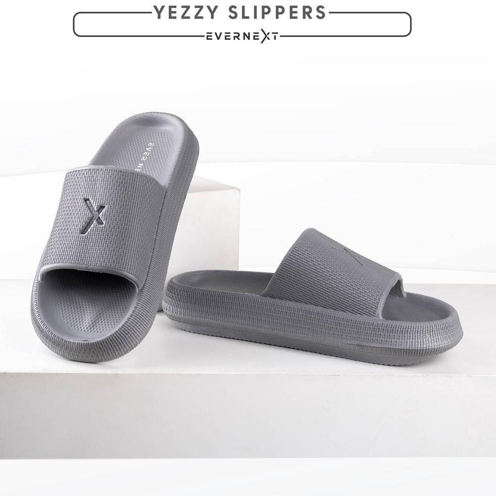 SALE Evernext - Sandal Slippers Pria Yezzy Slip On Slippers Sandal Selop Pria Wanita Sandal Slide Ev