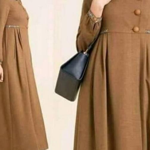 ✨BIG SALE✨ Gamis PEMDA PNS PDH Khaki seragam kerja pdl TOYOBO busui baju simple ASN jumbo polos Ori 