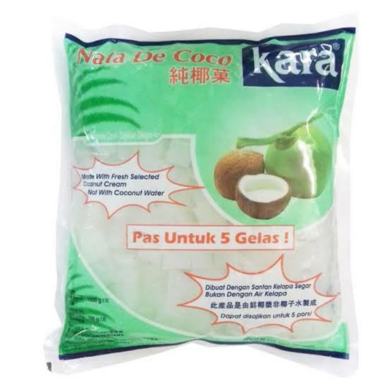 

NATA DE COCO KARA 1KG DADU & SLICES