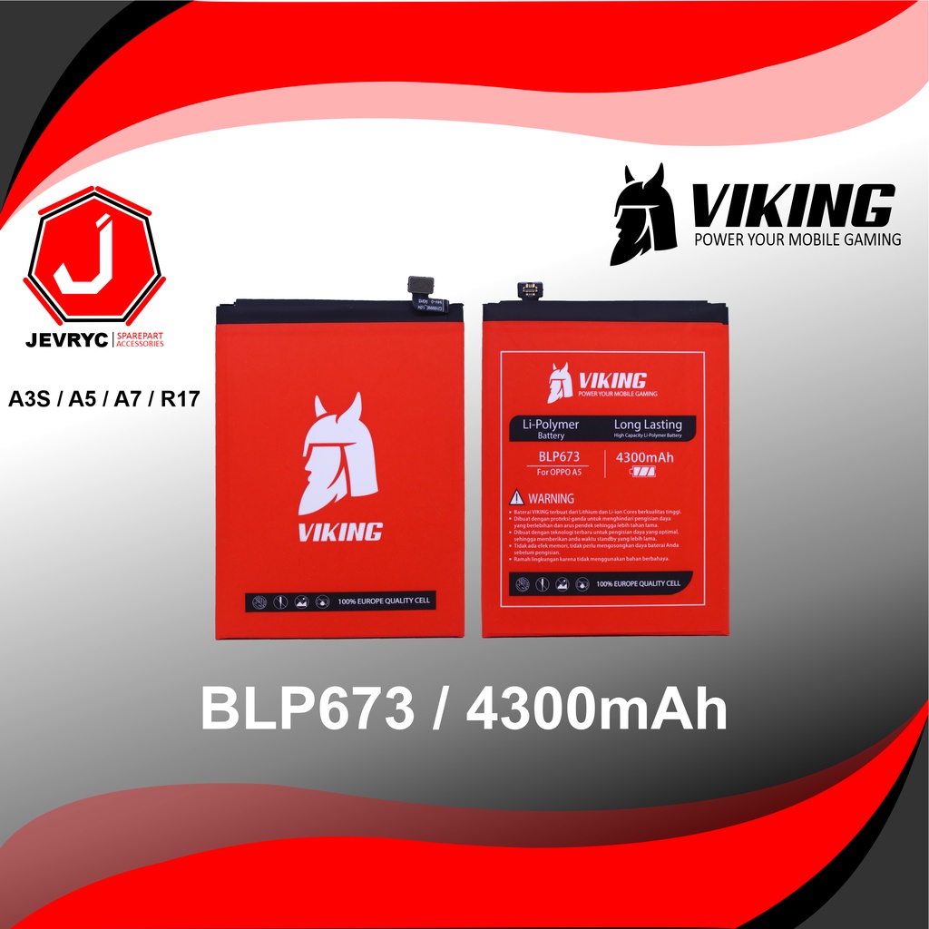 VIKING Baterai Oppo A31 2020 - A12 2020 BLP673