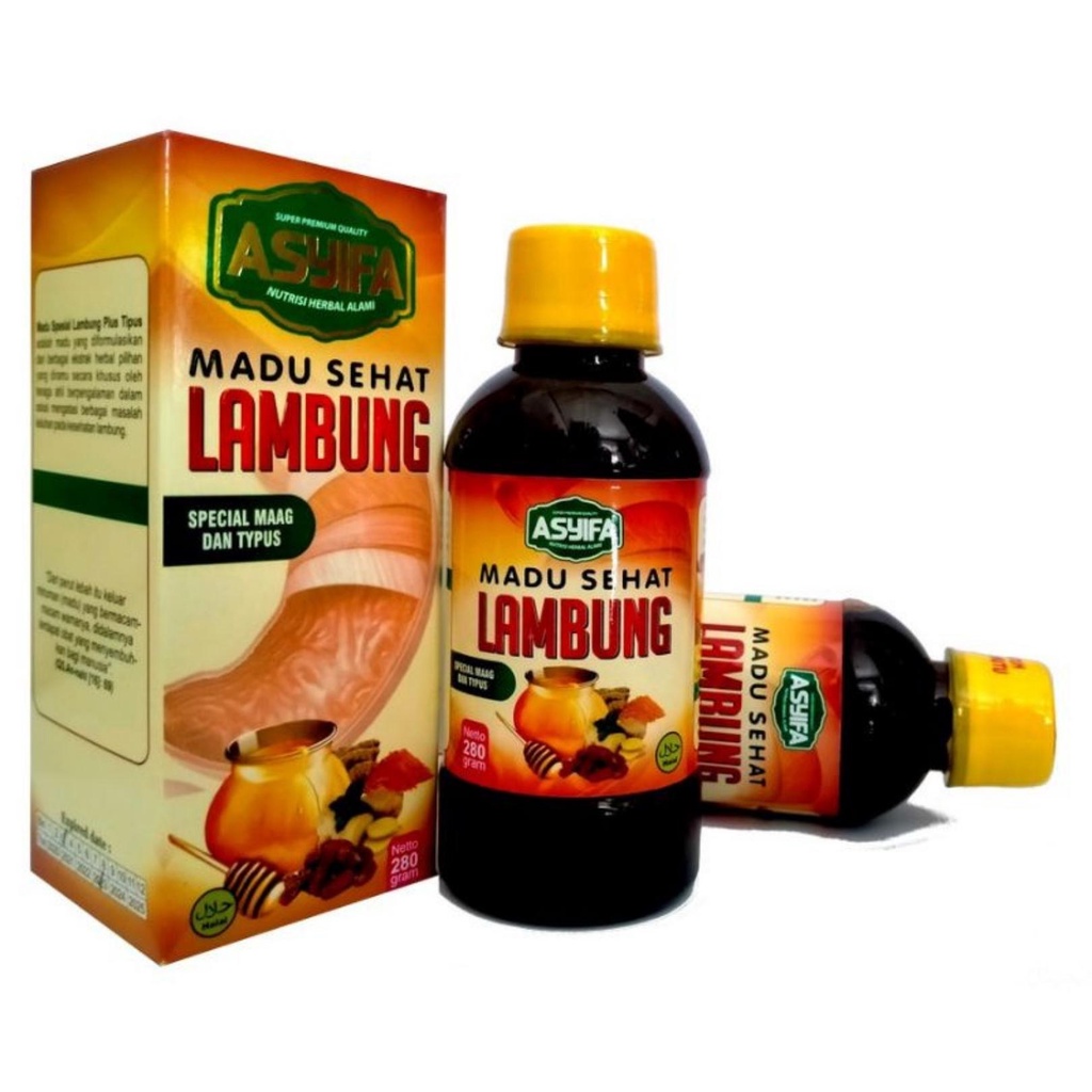 Madu Lambung Asyifa Herbal Alami Atasi Maag Gerd Masalah Pencernaan Dan Typus