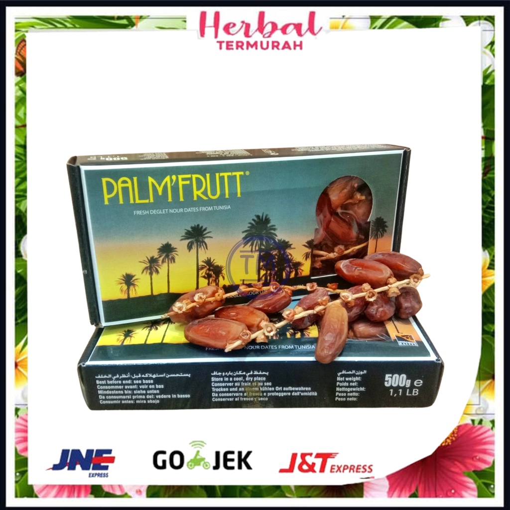 

KURMA TUNISIA PALM FRUIT 500GR/PALM FRUIT DATES