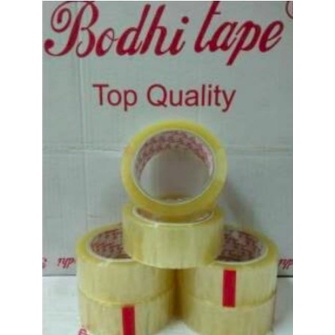 

Lakban Bening Bodhi Tape 45mm x 90 Yard Kualitas Bagus