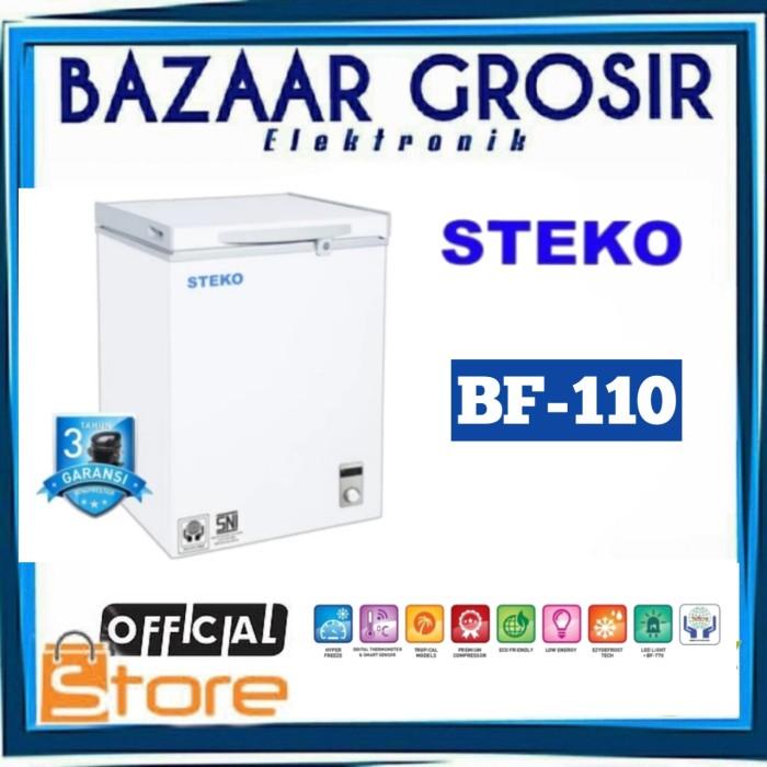 CHEST FREEZER STEKO BF 110 LEMARI PEMBEKU BF110 100L