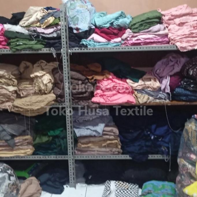 SALE kain rayon polos kiloan / kain rayon murah / kain bahan daster