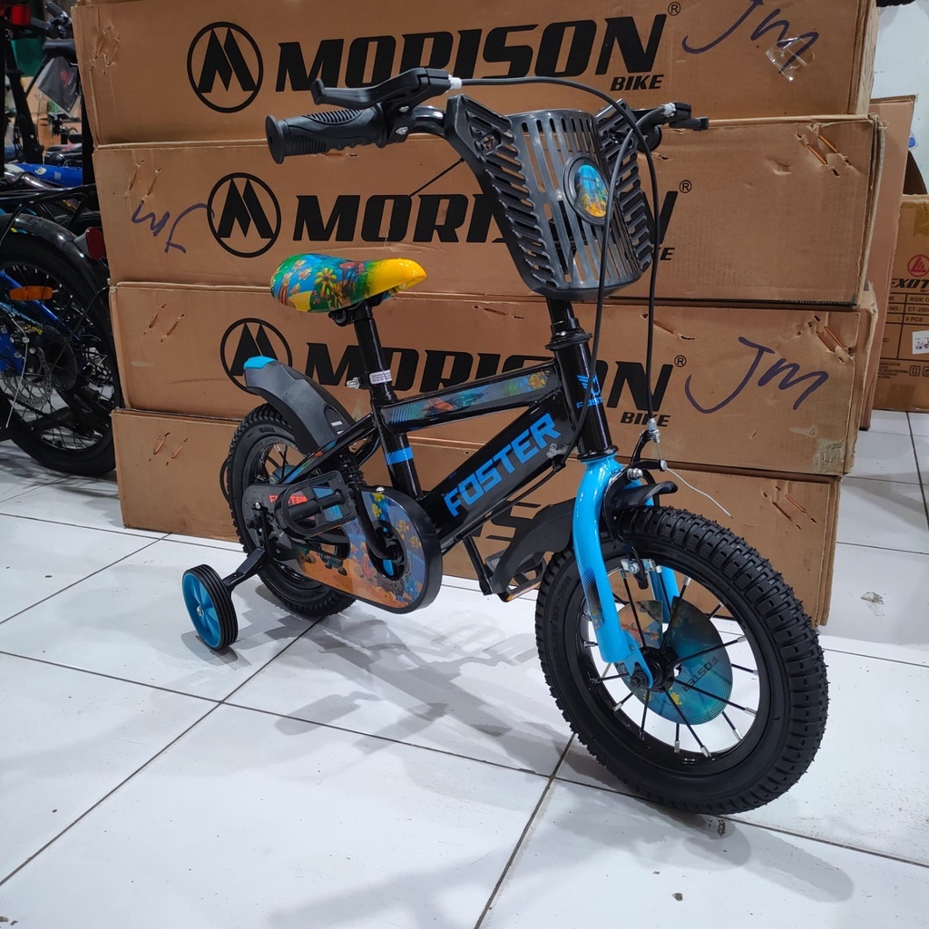 Sepeda Anak Cowok Bmx Ukuran 16 inch Foster Ban Pompa