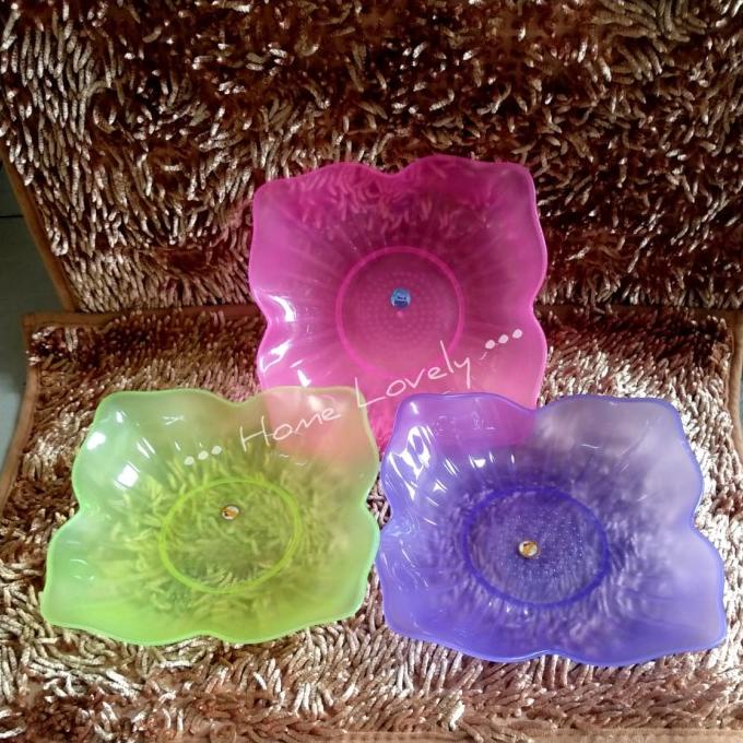 Termurah Piring Plastik Motif Bunga Matahari 484 / Piring Buah (1Lsn) New