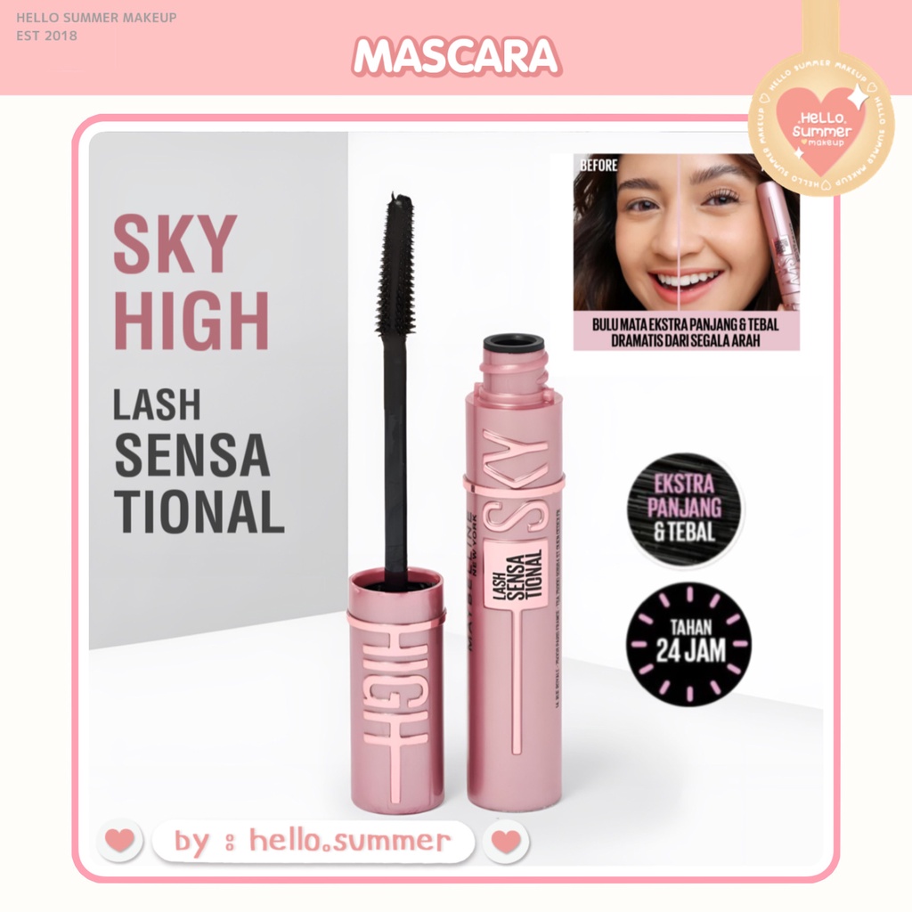 Sky High Lash Sensational Hypercurl The magnum Volume Express Collection Waterproof Mascara Waterproof Curling