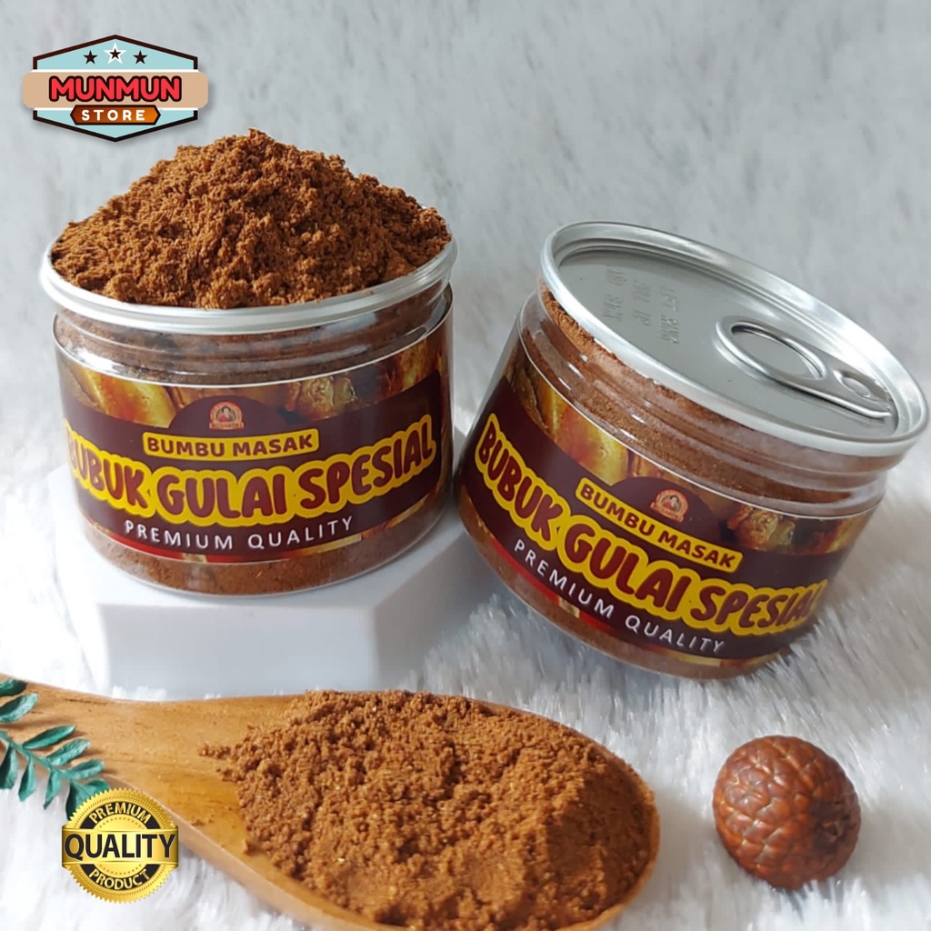 

Pet Can Rempah Bumbu Gulai Spesial Asli Minang Curry Powder Kualitas Premium