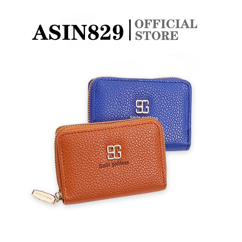 ASIN829 Dompet Mini Murah Impor Dompet Mini Wanita/Dompet Kartu Import 1043 Murah Dan Trendy