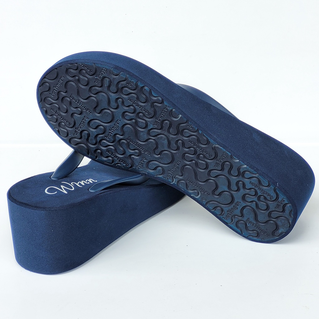 Sandal Flip Wedges Winn KQ287 Pin Merak Sandal Wedges Wanita