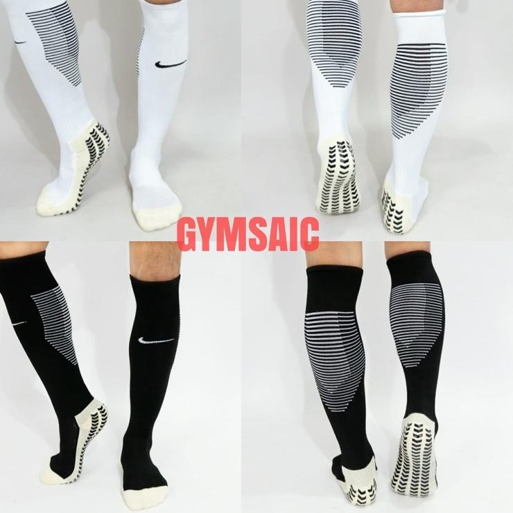 ★★ CD Kaos Kaki Anti Slip Nike ARROW Panjang Kaos kaki Slip Futsal Kaos Kaki Bola Panjang Impor q Pr