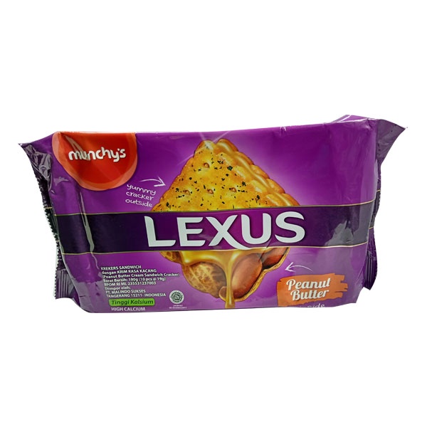 

LEXUS PEANUT CRACKERS 190 GR