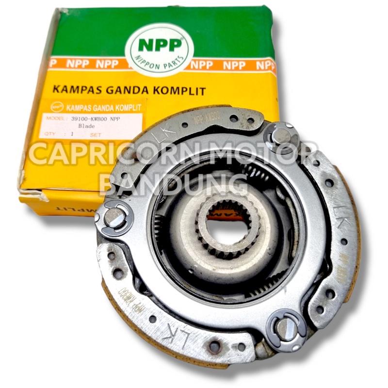 KAMPAS GANDA ASSY KOPLING OTOMATIS SET BLADE REVO ABS ABSOLUT 110 KWB NPP