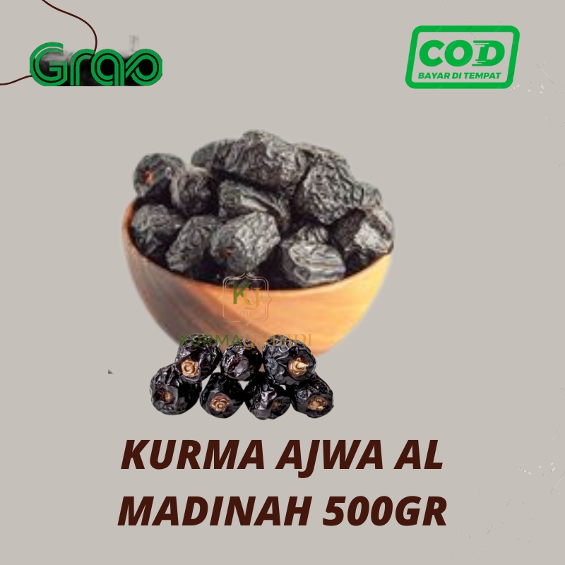 

Kurma Ajwa 250 Gram Asli Madinah Oleh Oleh Haji Umroh Kurma Nabi Premium
