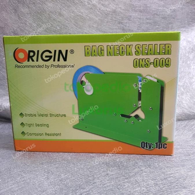 

Tape Cutter Dispenser Buah Sayur Bag Neck Sealer Origin