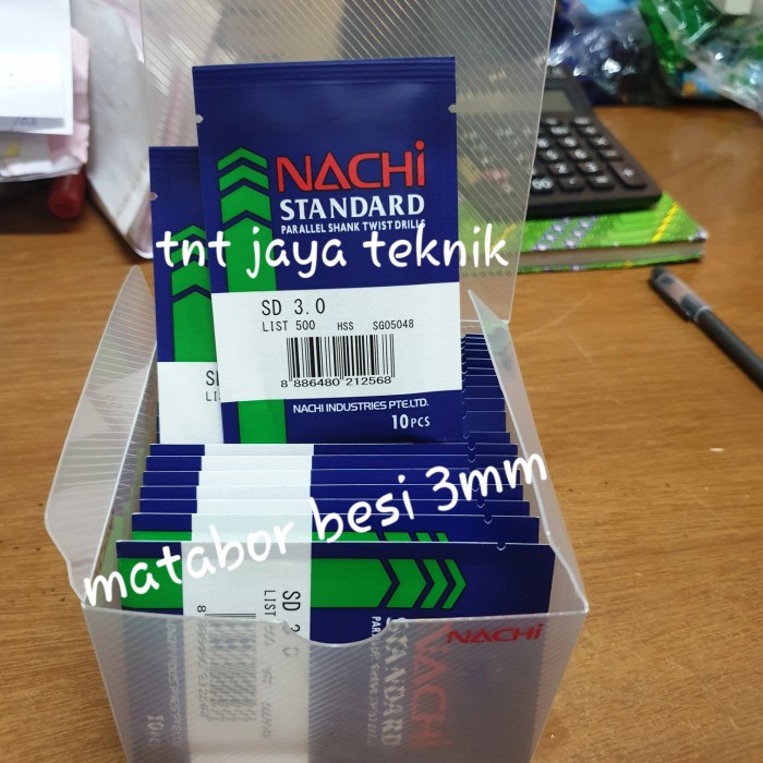 Mata Bor Besi Nachi 3 Mm / Matabor Besi Nachi 3Mm Original Nachi