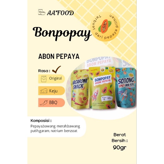 

Abon Pepaya