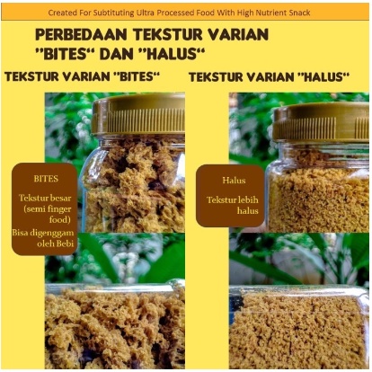 Bebi Suka - Kremesan Hati Ayam Bites Original/Halus Original/Bites Organik/Halus Organik 45 gram