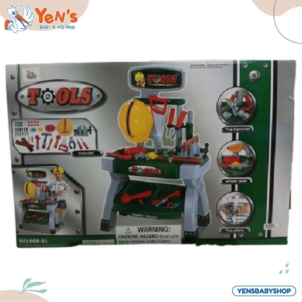 TOOL TABLE SET NON ELECT | MAINAN ANAK