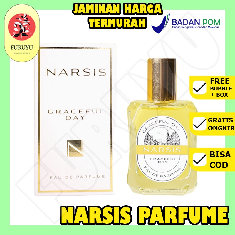 Parfum Penghilang bau Penarik pemikat pria Narsis Grace Full Day Eau Deu Parfume Aroma Tahan Lama Awet Original BPOM