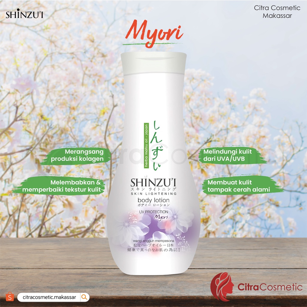 Shinzui Body Lotion 210 Ml Series