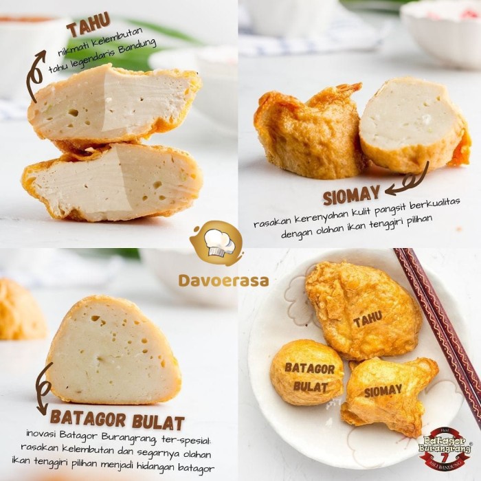 

Batagor Burangrang Frozen Siap Masak isi 5 pcs