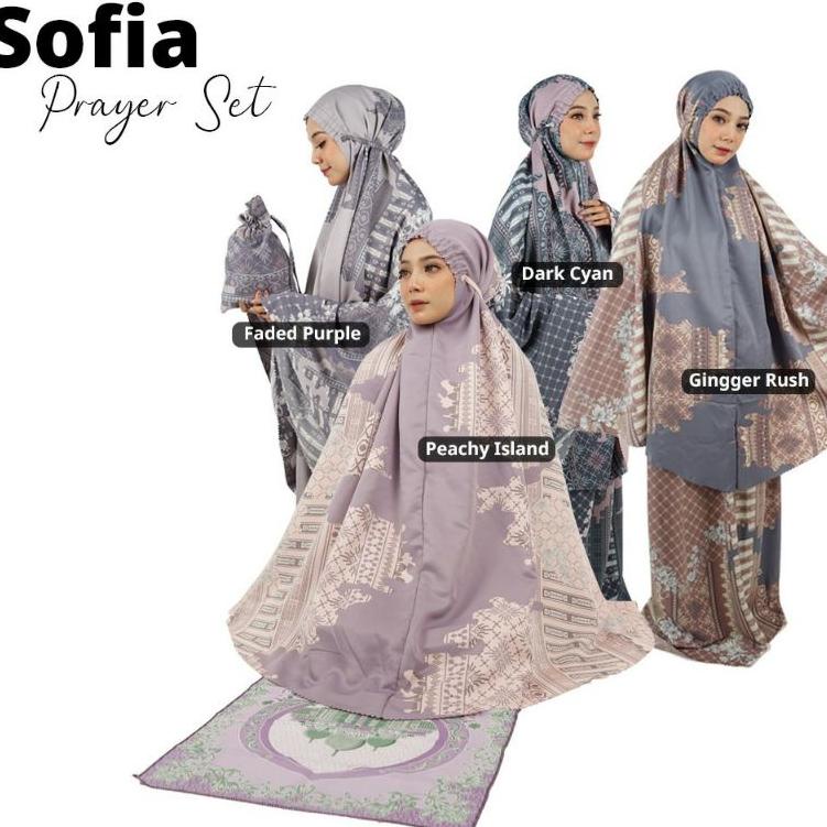 ❋ Sofia Prayer Set / Mukena Viral ☏
