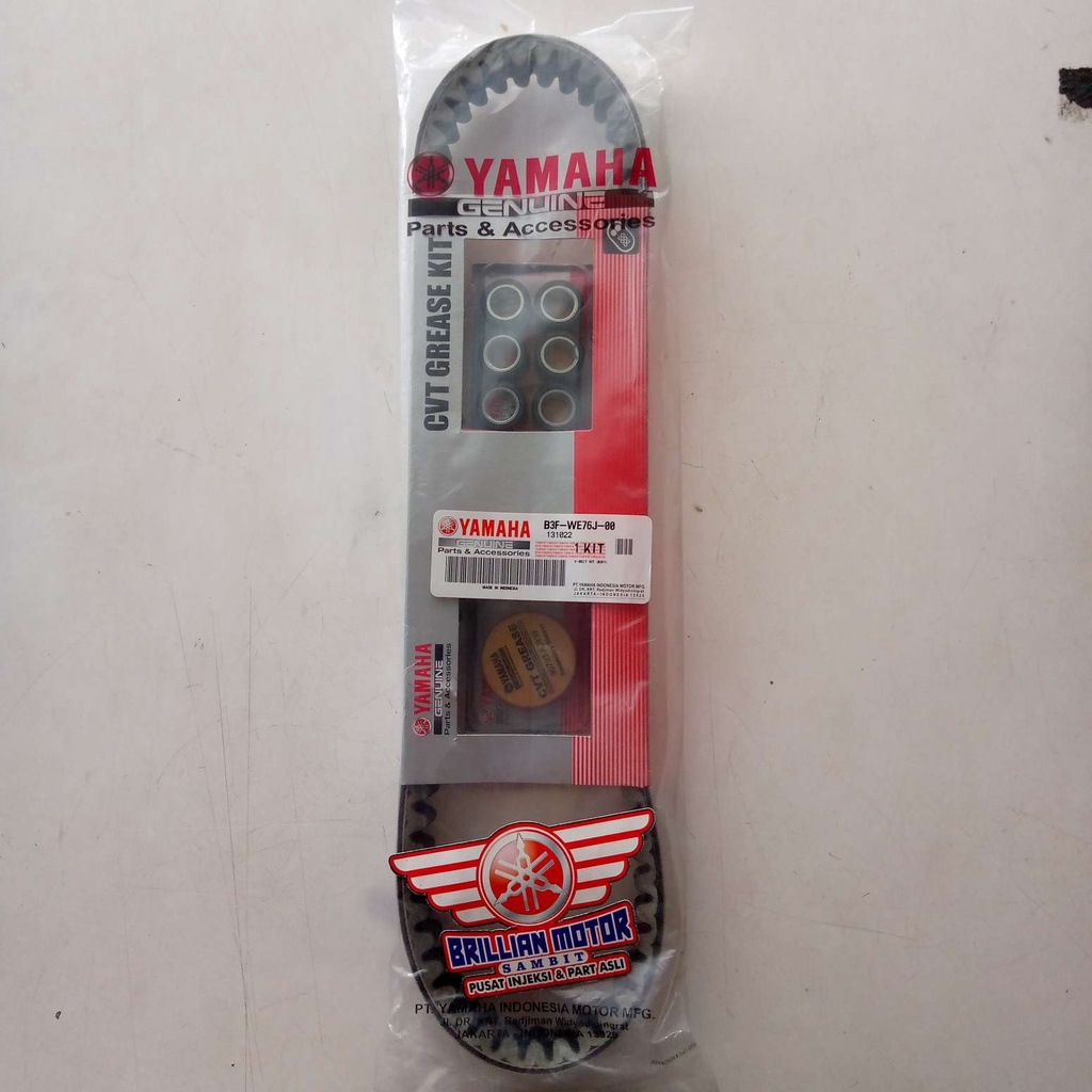 V-BELT KIT YAMAHA LEXY Original Yamaha B3F-WE76J-00