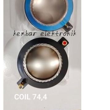 ☄ SPUL SPULL  TWITER 74.4 MM 74,4 RECONE KIT SPOL SPOLL TWETER ➪