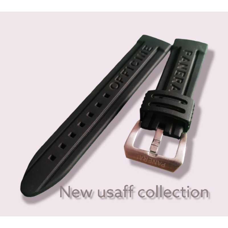 strap Rubber tali jam tangan panerai 24 mm