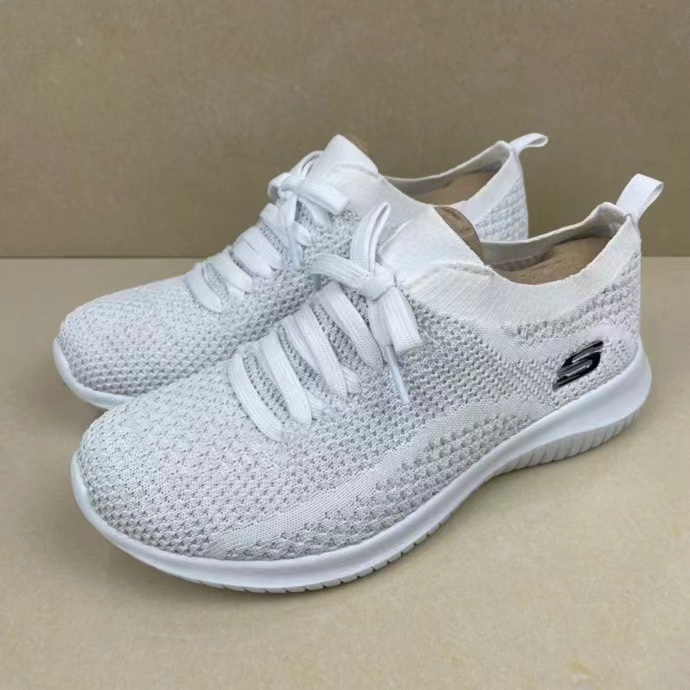 SKECHERS sepatu sneakers wanita tanpa shoes wanita slip sepatu kasual lari