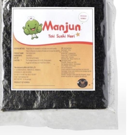 

➼ MANJUN Nori Sushi 50 sheets ☎