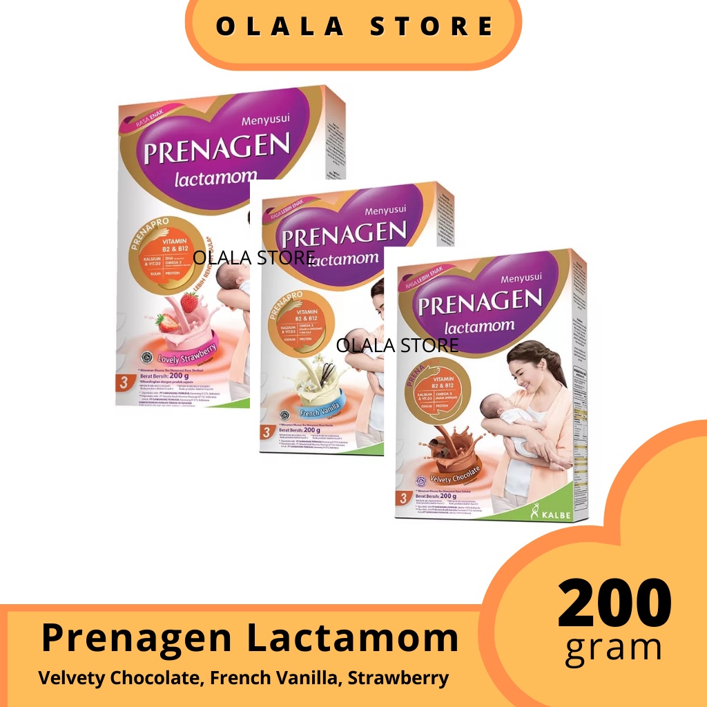 PRENAGEN LACTAMOM 200 GR / Susu Nutrisi Ibu Menyusui 200gr