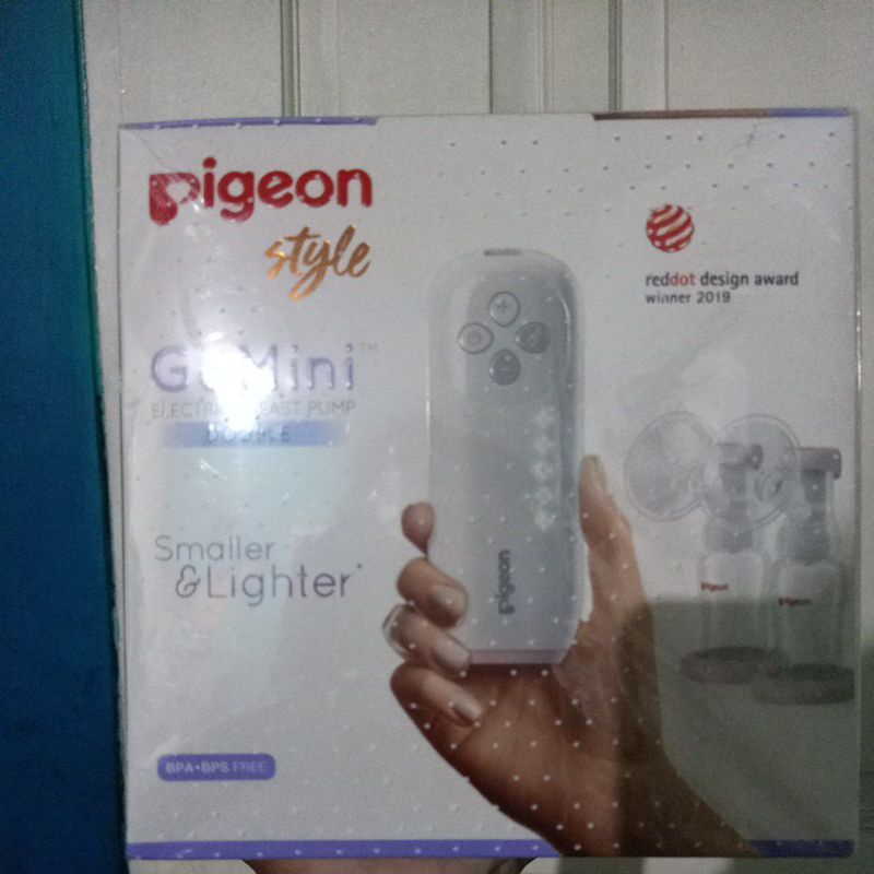 Pigeon electrik pumping gomini double breastpump
