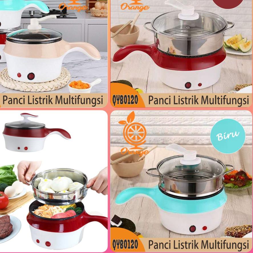 ✪ Panci Elektrik Multifungsi Penggorengan kukusan penanak Nasi ✶