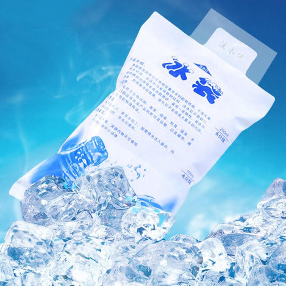 ICE GEL PACK 200 ML ES GEL ASI OBATAN COLD VAKSIN MAKANAN MINUMAN BlUE COOL JELLY COOLER BAG KANTONG AIR ES BATU PENDINGIN PACKING MAKANAN MINUMAN PENDINGIN COOLBOX PENDINGIN VAKSIN OBAT OBATAN