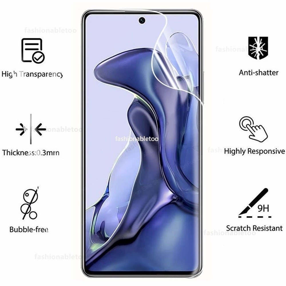 Pelindung Layar Screen Protector Realme C30 / Realme C30s paket 3 in 1 Berbahan Hydrogel