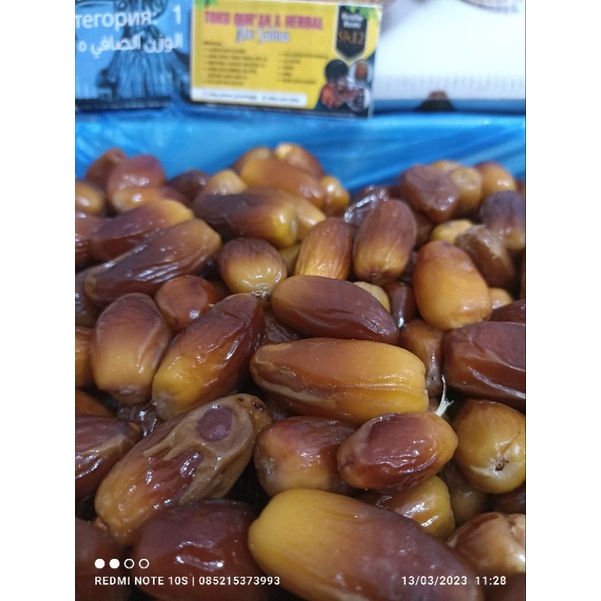 

Kurma tunisia basah merk Sunfruit & merk Barari / kurma tunisia madu