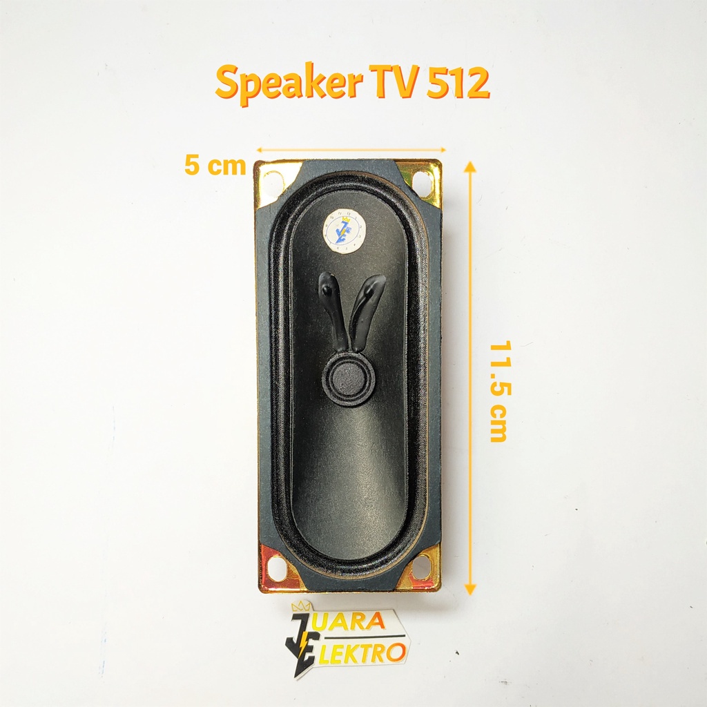 Speaker TV 512 | Speaker TV Tabung 5cmx11.5cm 8 Ohm 10 Watt | Speaker TV Tabung 512