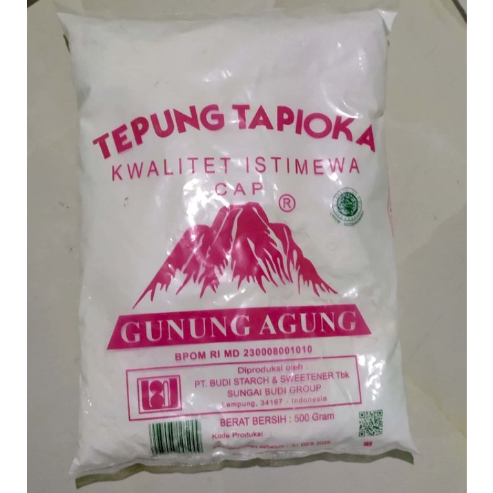 

TEPUNG TAPIOKA MURAH & BERKUALITAS 500Gram