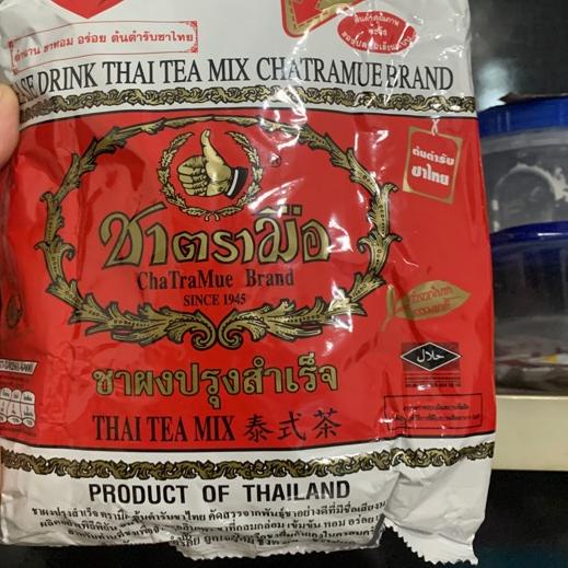 

Promo⚡️⚡️Thai Tea Cha tra mue / thaitea mix cha tramue chatramue 400gr 400 gram