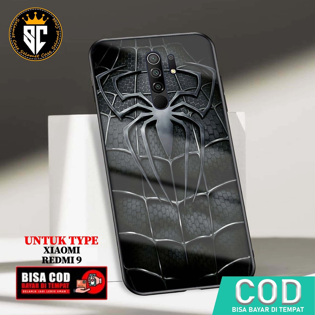 Case Xiaomi Redmi 9 Casing Xiaomi Redmi 9  Selamet Case [SPIDER] Case Glossy Case Aesthetic Custom C