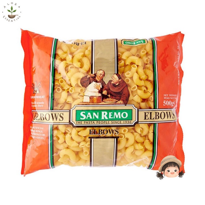 San Remo Pasta Elbow 500 Gr - Pasta Elbow 500 Gr