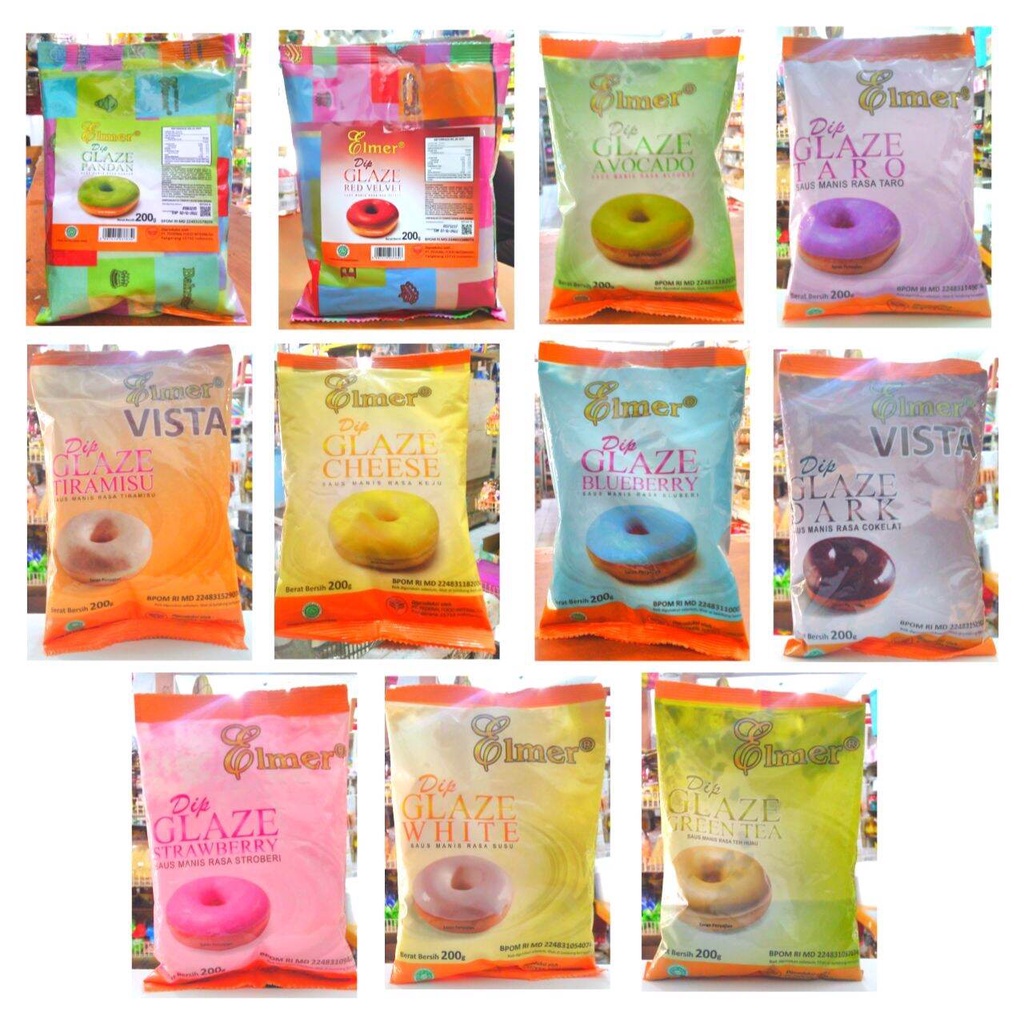 

Dip Glaze Elmer creamer/pasta 200gr Original